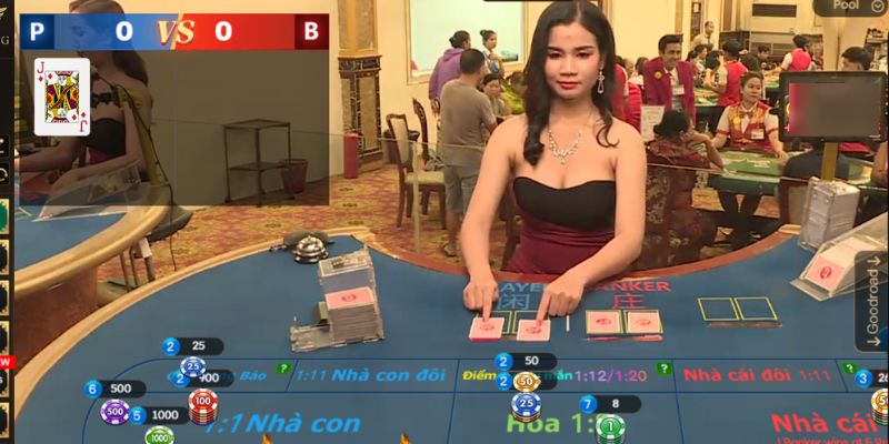 Baccarat hiện xuất hiện tại mọi sảnh live casino 