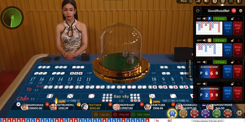 Tài xỉu sicbo là một phần không thể thiếu của live casino