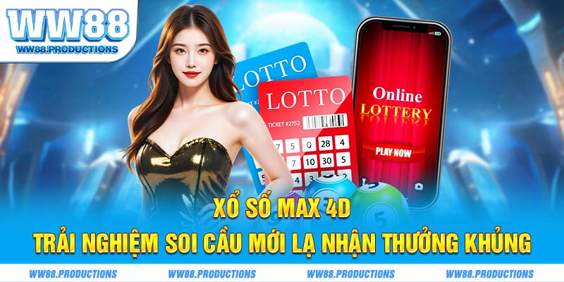xổ số max 4d